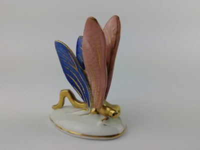 Vážka - porcelán Sitzendorf