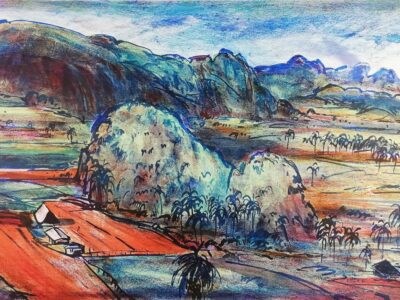 Jan Mácha Viňales - litografie